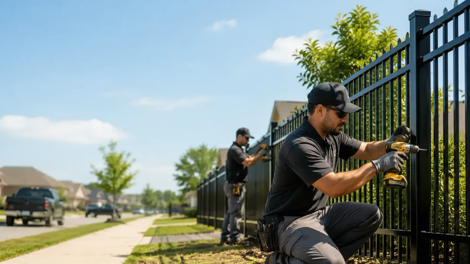 Metal Fence Installation in Wapella, IL